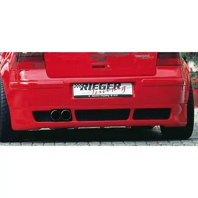 $311.21 • Buy ✅ Rieger Tuning Rear Bumper Valance Diffusor Golf Mk4 FREE SHIPPING ✅