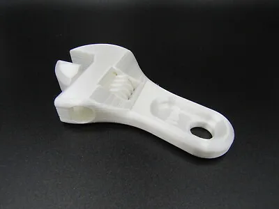 Mini Short 3D Printed Crescent Adjustible Operational Wrench Hand Tool • $12.99
