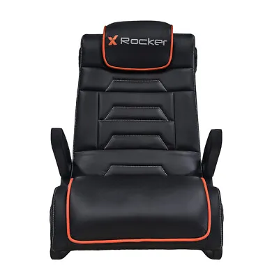 $619 • Buy X-Rocker Sentinel 4.1 Wireless Bluetooth Gaming Floor Rocker Chair Seat Black