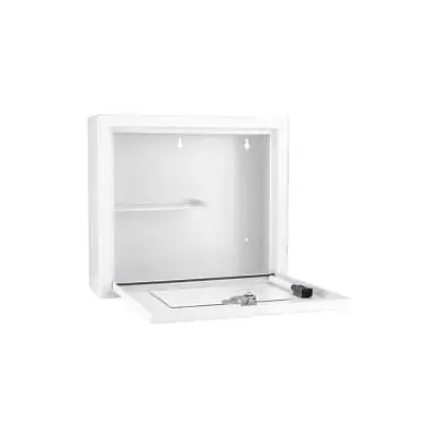 BARSKA CB12820 Wall Supply Cabinet9-1/2 HWhite1 Door • $76.50