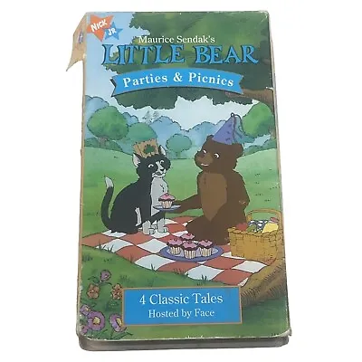 Maurice Sendak’s Little Bear Parties & Picnics VHS 1998 Nick Jr. • $8