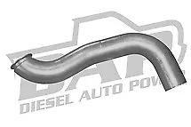 DAP Down Pipe With HE351 4.4  Flange - 89-93 Dodge 5.9L Cummins 12Valve 4X4 • $245