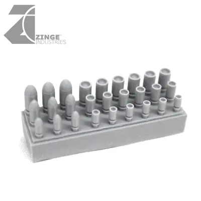 Zinge Industries Bullets Shells And Spent Casings Two Sets Of 27 Rounds S-ABD05 • $6.63