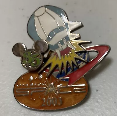 WDW - 35 Magical Milestones - 2003 - Mission: SPACE Blasts Off LE 2500 Pin 48596 • $12.75