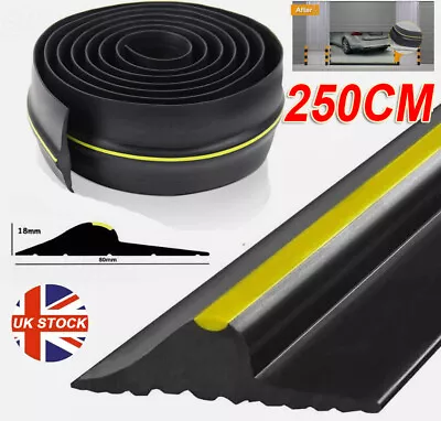 Garage Door Floor Threshold Weather Seal Heavy Duty Rubber Draught Excluder UK • £11.85