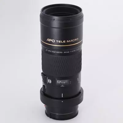 [Excellent+] Minolta AF APO Tele Macro 200mm F4 G Lens For Sony Minolta JAPAN • $799