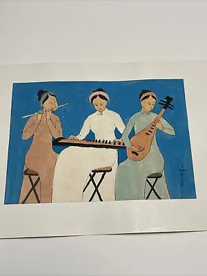Vintage Painting Vietnamese & Chinese Private Collection Signed Modernism Women • $1050