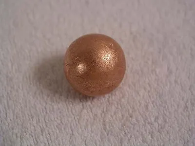 Copper Ball 1 1/8 Inch Diameter 4 Ounces Solid Natural Copper Michigan • $15.48