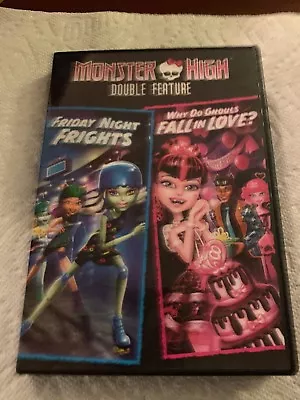 Monster High: Friday Night Frights/Why Do Ghouls Fall In Love (DVD 2013) • $6.99