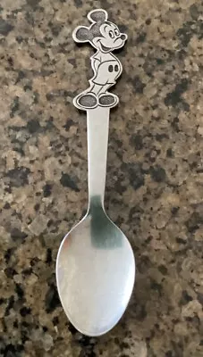 Vtg Walt Disney By Bonny Mickey Mouse Character Spoon Stainless Silverware Japan • $12.99