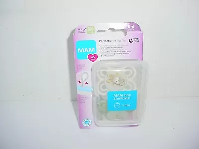 2 MAM Night Pacifiers Glow In The Dark 0 To 6 Month • $9.95