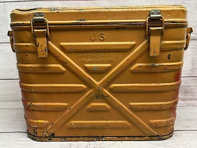 USGI 1948 VINTAGE Hot Cold Insulated Cooler Military Food Container With Insert • $179.99