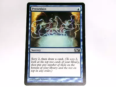 MTG ~ Preordain ~ Magic Core Set 2011 M11 (70/249) ~ Regular English Common ~ LP • $1.35