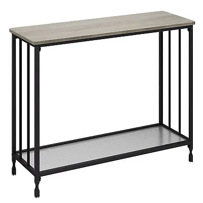 Console Table Behind Couch Table Industrial Hallway Table For Living Room Foyer • $60.71