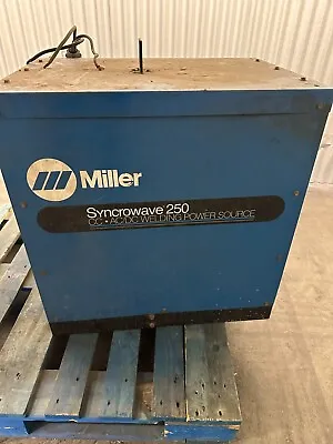 Miller Syncrowave 250 Welder CC AC/DC Welding Power Source • $1499