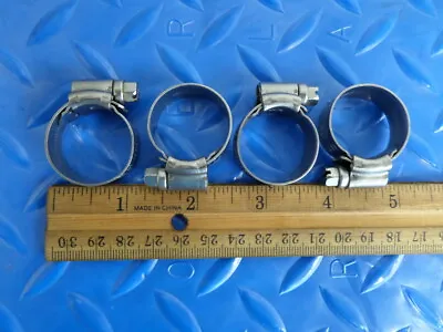 ABA Stainless Steel 316 Hose Clamps #8 (15-24mm)   Set Of 4 • $18.30