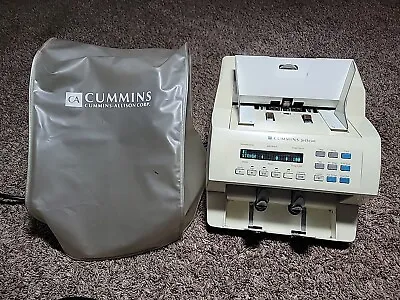 Vtg Cummins Allison Jetscan 4069 Cash Counter Bill Currency - Works! 406-9703-00 • $299.99