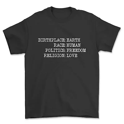 Birthplace Earth T-shirt Quote Clothing Yoga Green Eco Freedom • $20.68