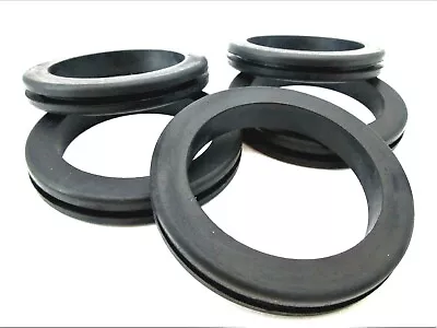2 1/2  X 2 1/8  ID W 1/8  Groove Rubber Wire Grommet Panel Bushing Oil Resistant • $12.39