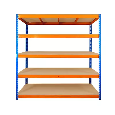 Clearance Heavy Duty Warehouse Racking Garage Metal Shelf Unit 180x180x60 350kg • £179.99