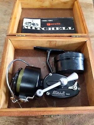 Vintage Mitchell 300 Spinning Reel With Box • $41