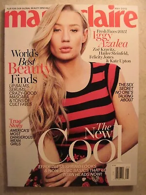 2015 May Marie Claire Magazine  Iggy Azalea & Kate Upton • $9.99