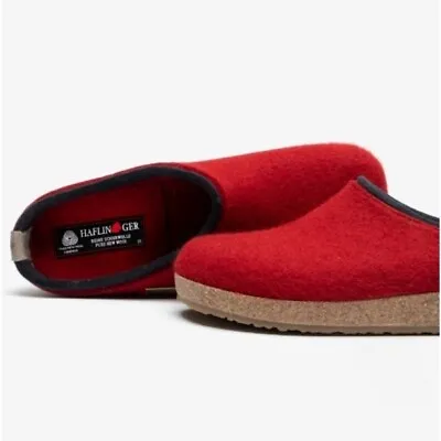 Haflinger KRIS Womens Slip On Comfortable Arch Support Wool Slippers • £69.17