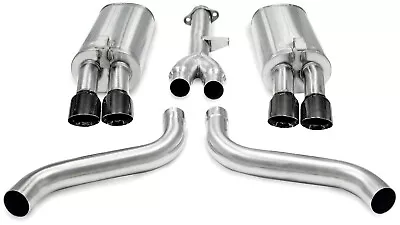 Corsa Sport 2.5  Cat-Back Exhaust System 3.5  Tips 1986-1991 Corvette C4 L98 5.7 • $1906.99