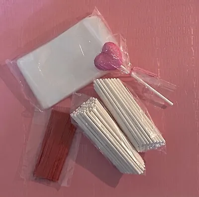 Cakepop Sticks Bags And Twist Ties • $2.99