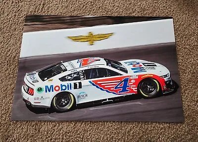 Kevin Harvick #4 Mobil 1 Ford Racing On Track 13x19 Glossy Poster • $19.99