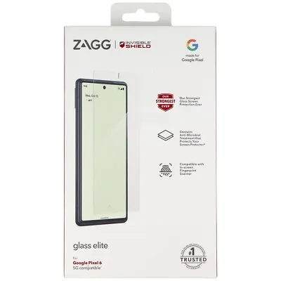 $10.95 • Buy ZAGG Invisible Shield (Glass Elite) Screen Protector For Google Pixel 6 - Clear