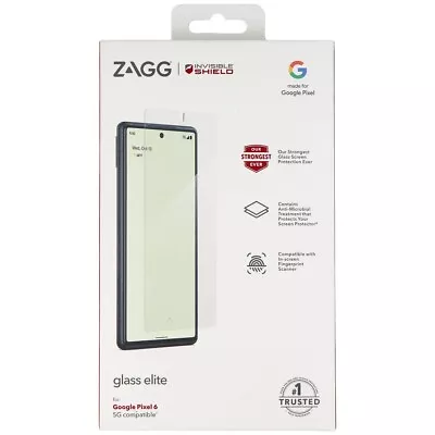$10.95 • Buy ZAGG Invisible Shield (Glass Elite) Screen Protector For Google Pixel 6 - Clear