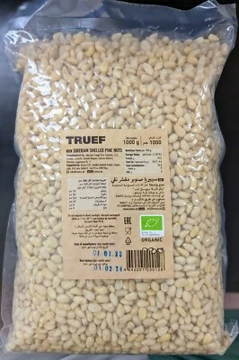 $49.99 • Buy Siberian Shelled Organic Pine Nuts, Premium Quality 1000gr/35.3oz Vacuum Packed,