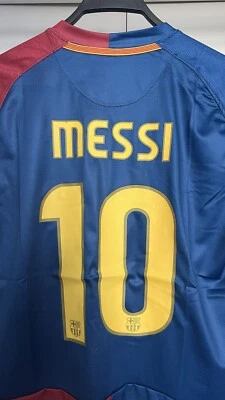 £26.39 • Buy Barcelona2008/2009 Final Shirt MESSI #10 MESSI #19 Retro Jersey