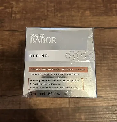 Doctor Babor Refine Triple Pro Retinol Renewal Cream 50ml / 1.69 Fl Oz • $85