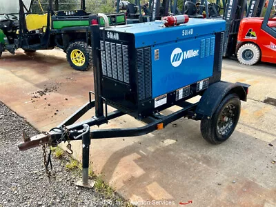 2017 Miller Electric Big Blue 400 Diesel Towable Welder Generator Kubota Bidadoo • $2500