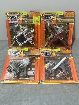 Matchbox Sky Busters X 4 Cessna Caravan P-38 Lightning Mbx 6-2 Airliner Es Jet • $23.99