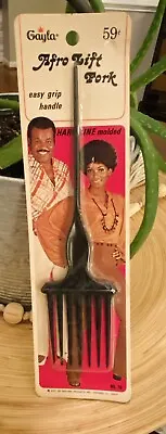 Vintage 70s Gayla Afro Lift Fork New Old Stock  • $19