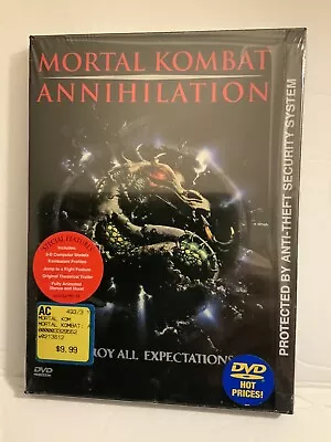 Mortal Kombat Annilhilation Dvd/ Brand New (Edge Of Seal Torn) • $2.75