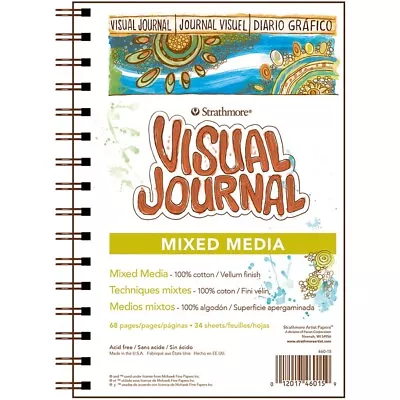 Strathmore Mixed Media Visual Journal 5-1/2 X 8  • $14.59