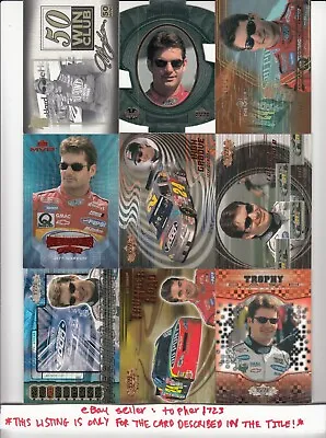 (TC) 2000 Upper Deck Victory Circle Income Statement Die-Cut JEFF GORDON #IS1 • $1.25