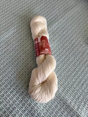 50 Grams Mirasol Nuna Yarn Merino Silk Viscose Color 1012 Seashell • $5