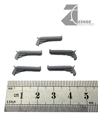 Zinge Industries Infantry Double Barrel Shotgun Set Of 5 S-GAR08 New 28mm Scale • $8.34