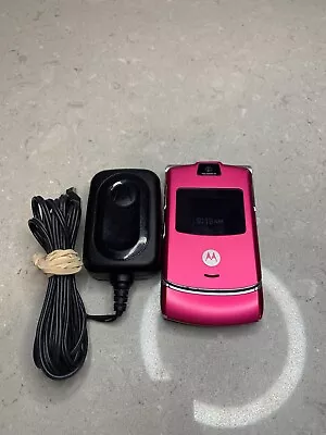 Motorola RAZR Razor V3  T-mobile Flip Phone Cellphone Original VTG Tested • $30