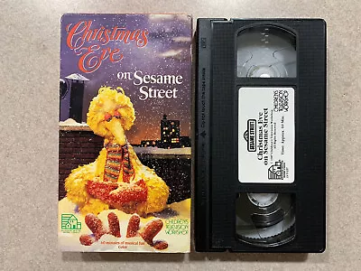 Christmas Eve On Sesame Street (VHS 1987) Children’s Television Workshop • $7.59