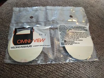 Omni View WELDING GOGGLES LENS  Shade 5 Vintage Lens Replacement  • $3