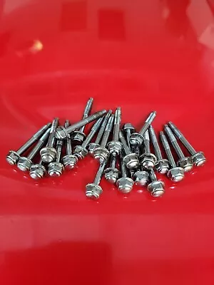 Mazda Miata Mx5 Valve Cover Long Flat Chrome Bolt Fits 90-93. One Each • $10