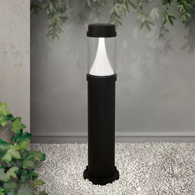 LED Bollard Light CCT 750mm 20W IP65 Black Modern Outdoor Garden Pathway Lamp  • £41.90