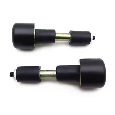 2PCS 7/8  22mm CNC Motorcycle Handle Bar Ends Plug Grips End Cap Anti-Vibration • $12.95