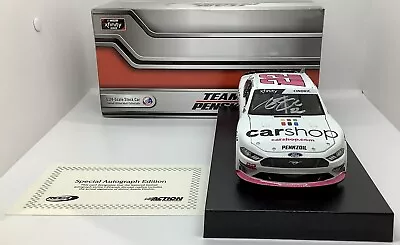 2021 1/24 #22 Austin Cindric “CarShop“ AUTOGRAPH Mustang 1 Of 72  SD Shipment • $49.79